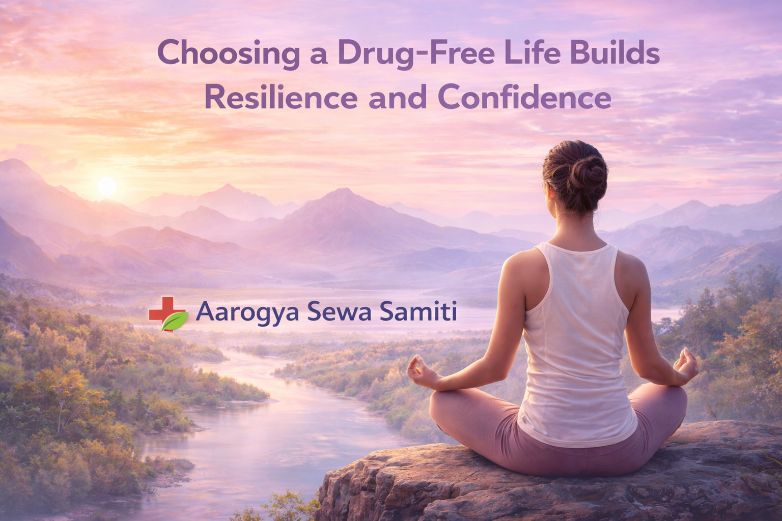 Choosing a Drug Free Life daily builds resilience and confidence.