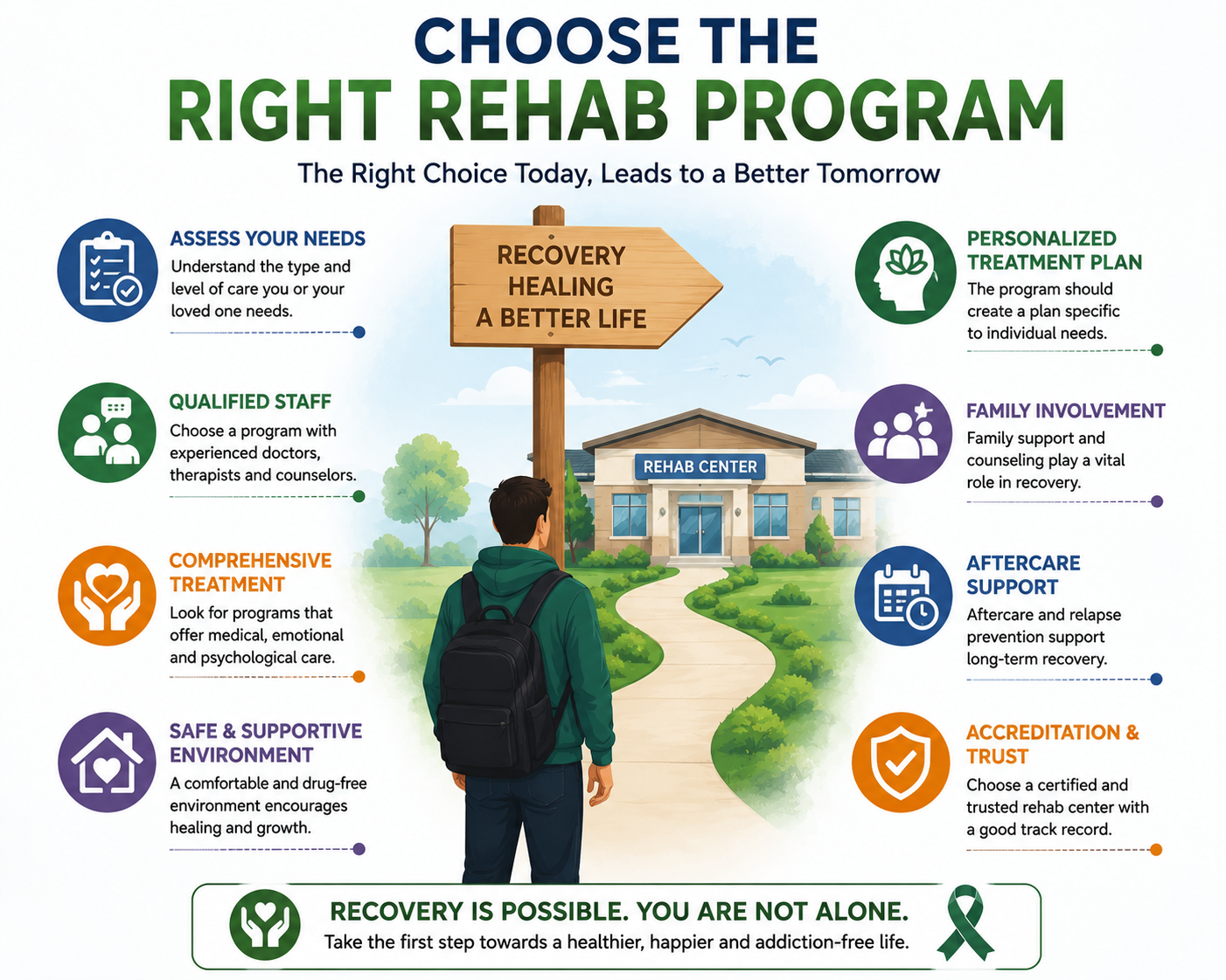 Overcoming Substance Abuse: Steps to Choose the Right Rehab Program