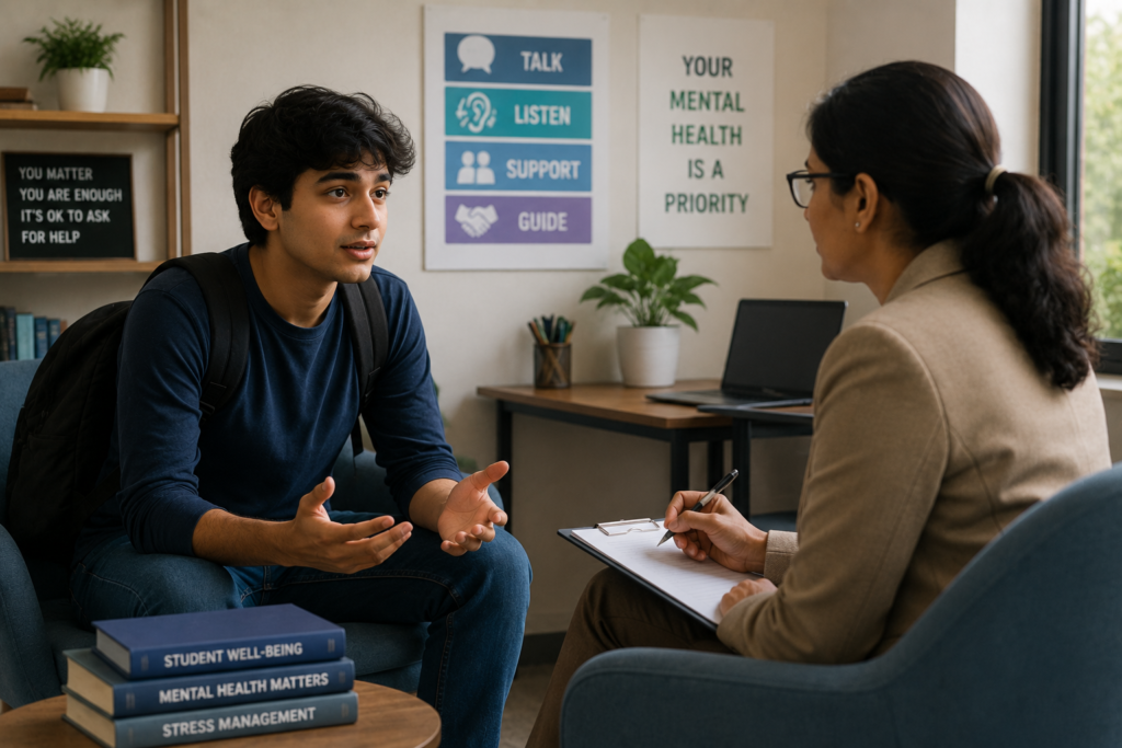 Early counselling helps students overcome challenges before addiction becomes more serious.