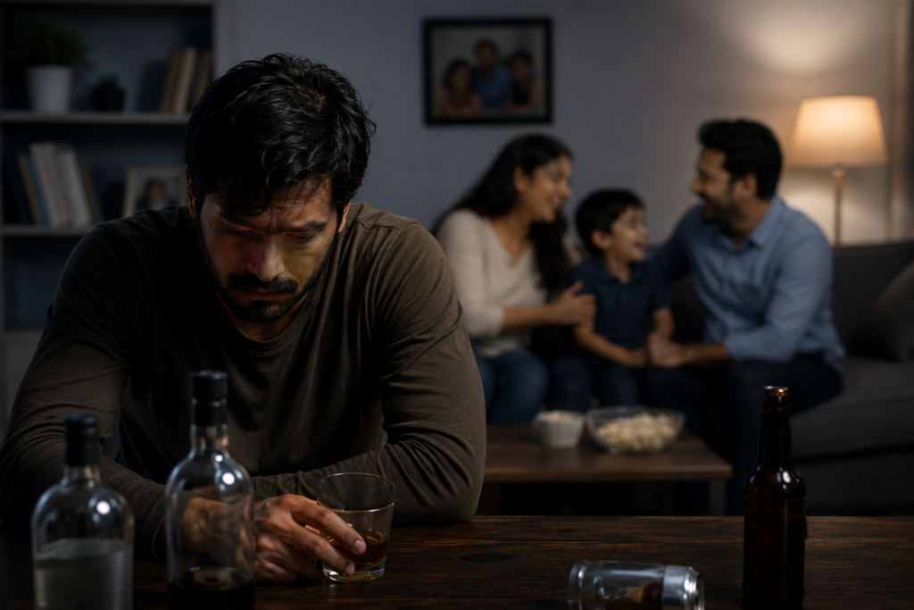 Addiction often causes people to withdraw from family, hobbies, and meaningful activities.