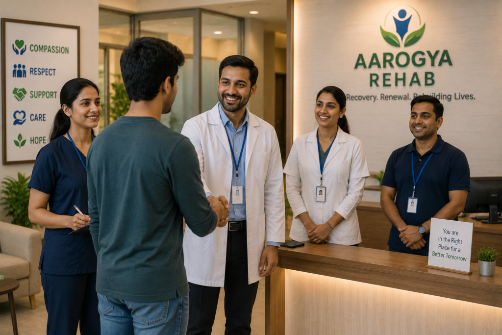 A dedicated rehabilitation team provides personalized support from day one.