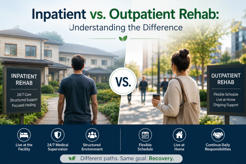 Inpatient vs. Outpatient Rehab: Understanding the Difference