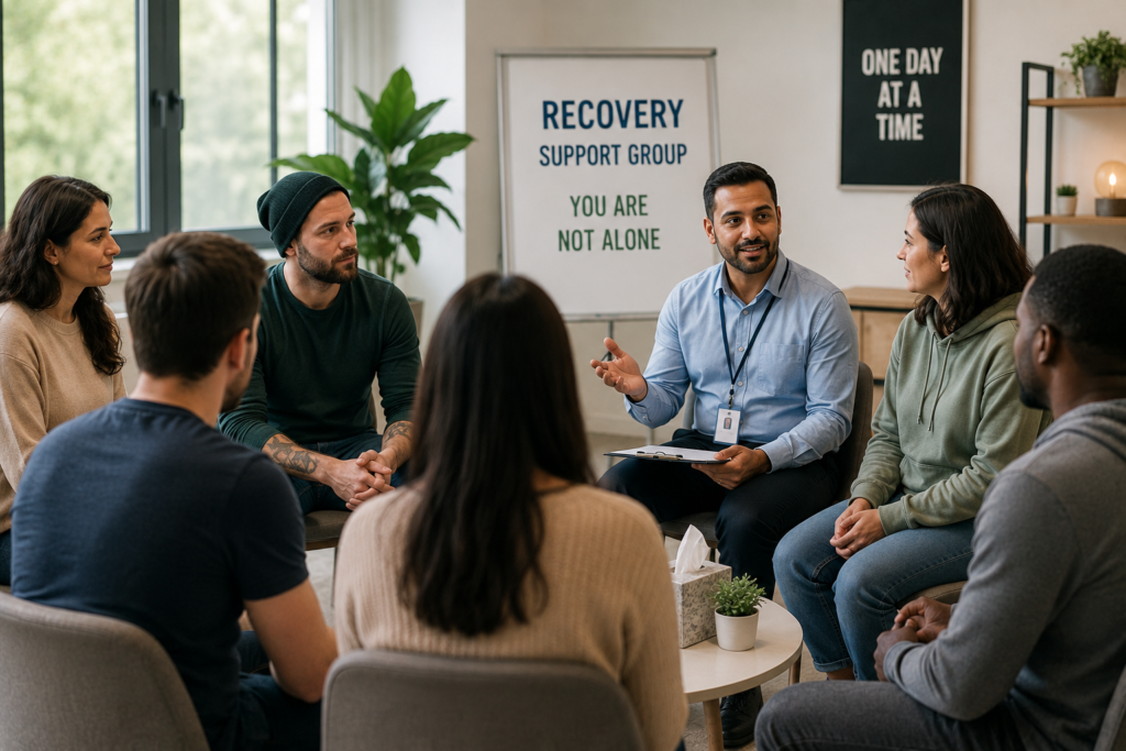 Ongoing counseling and support groups help individuals maintain long-term recovery and emotional well-being.